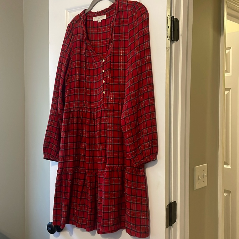 Loft dress size small. Worn once